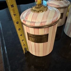 Medium sized Mackenzie Childs canister